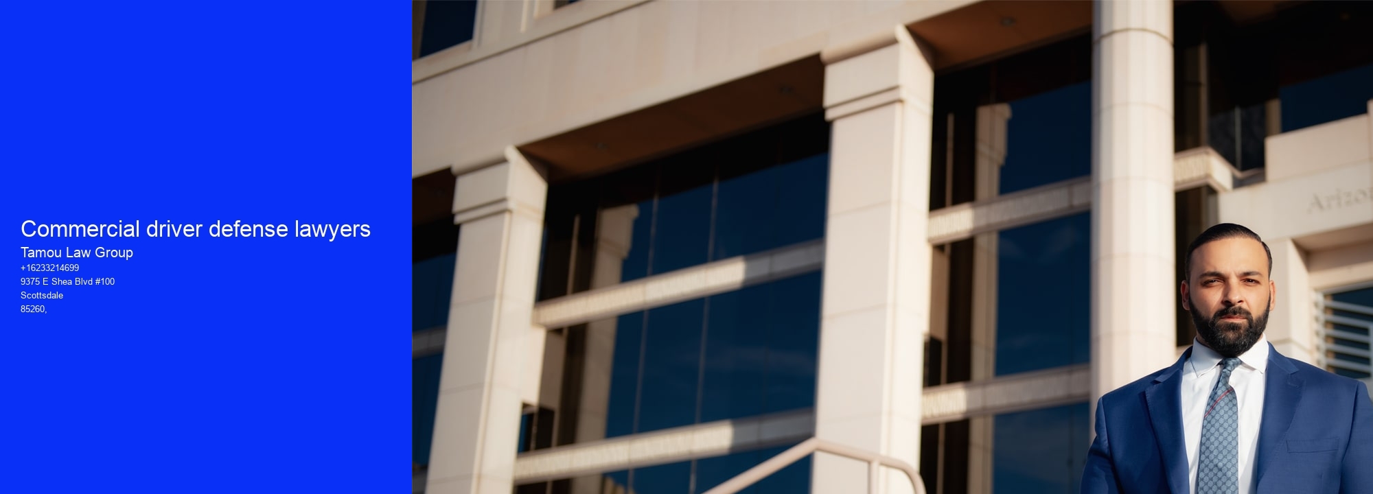 Commercial driver defense lawyers 