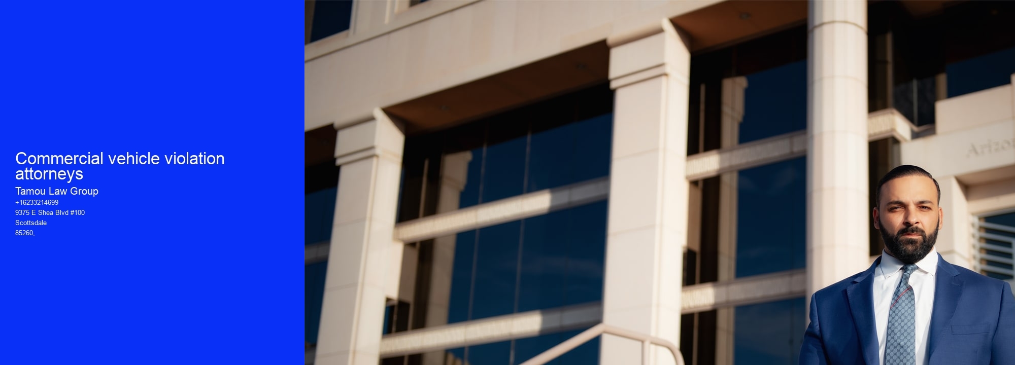 Commercial vehicle violation attorneys 